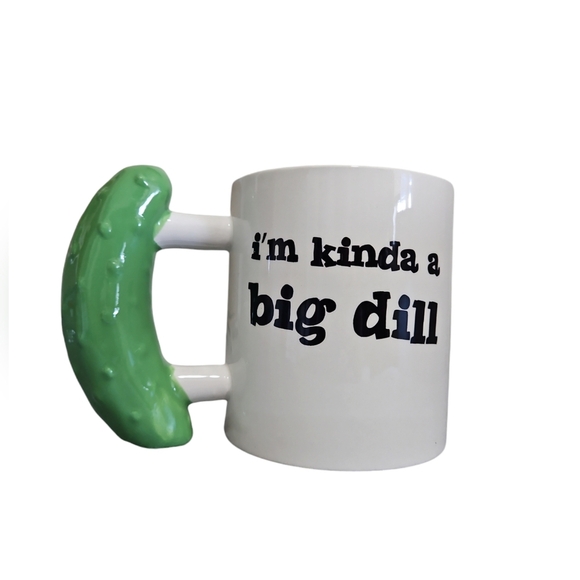 Big Mouth Inc Other - Dill Pickle Coffee Mug  I'm kind of a Big Dill by Big Mouth Inc Novelty Mug 24oz
